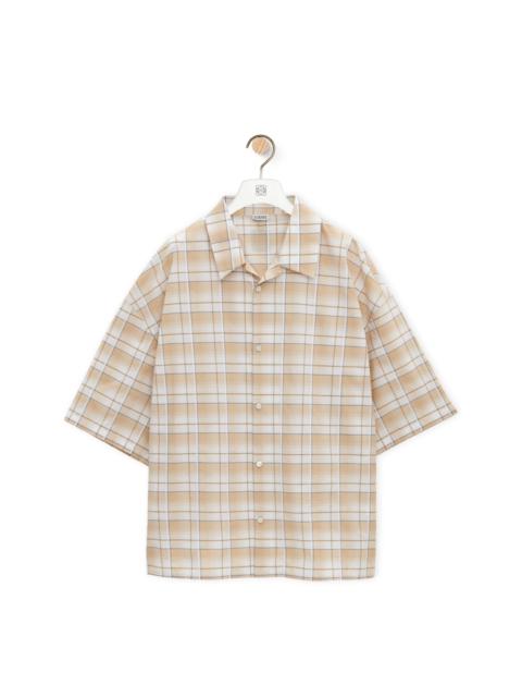 Loewe Short sleeve shirt in cotton