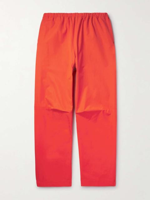 GUCCI Logo-Appliquéd Wide-Leg Cotton Trousers