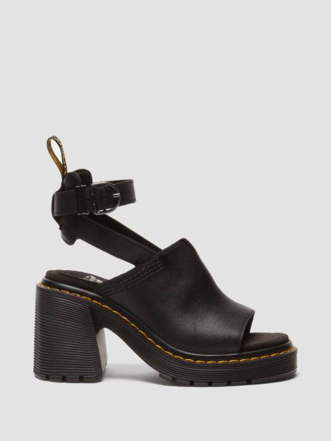 Dr. Martens Millee Leather Open Toe Sandals