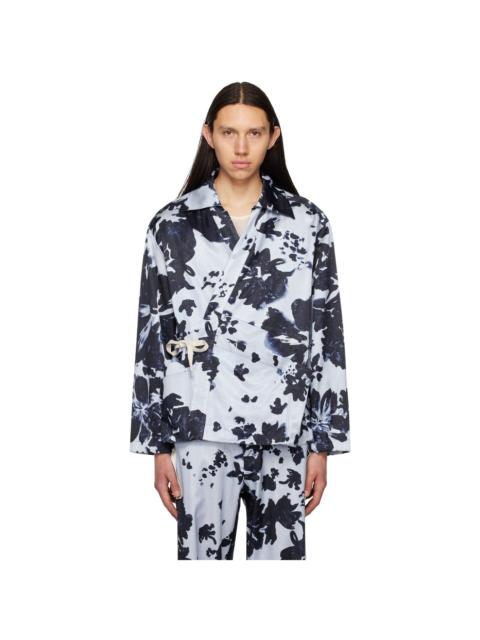 NICHOLAS DALEY Blue Calypso Jacket