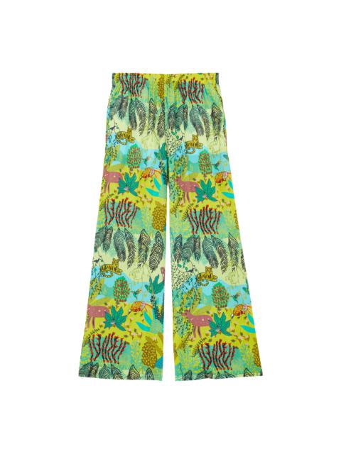 Vilebrequin Women Cotton Pants Jungle Rousseau