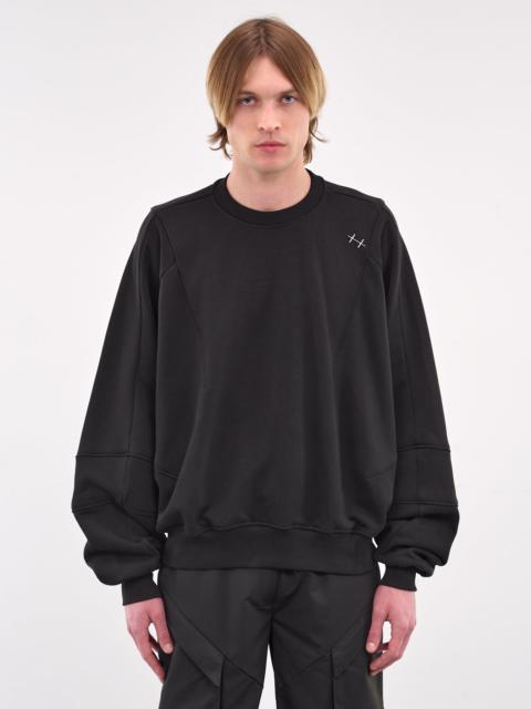 【関税込み】HELIOT EMIL ブラック Canopy テック フーディ Black Canopy Tech Hoodie by HELIOT EMIL on Sale
