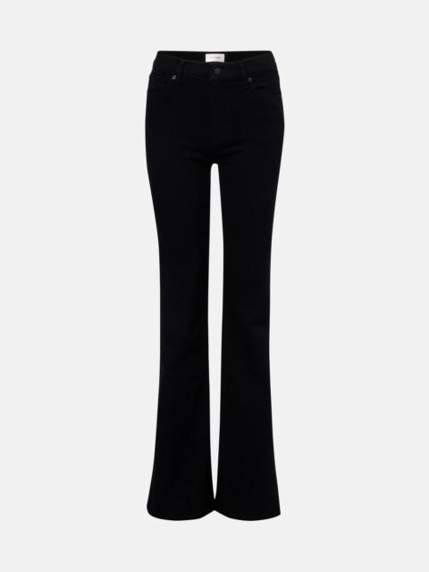 FRAME Icon mid-rise flared jeans