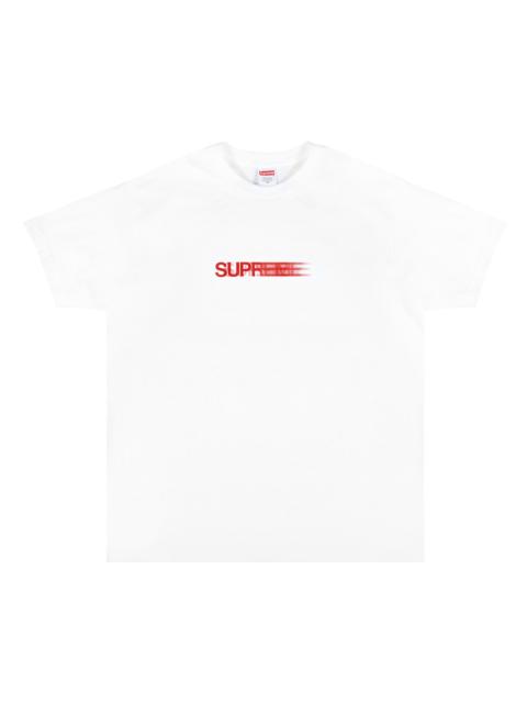 Supreme Supreme Motion Logo Tee 'White'