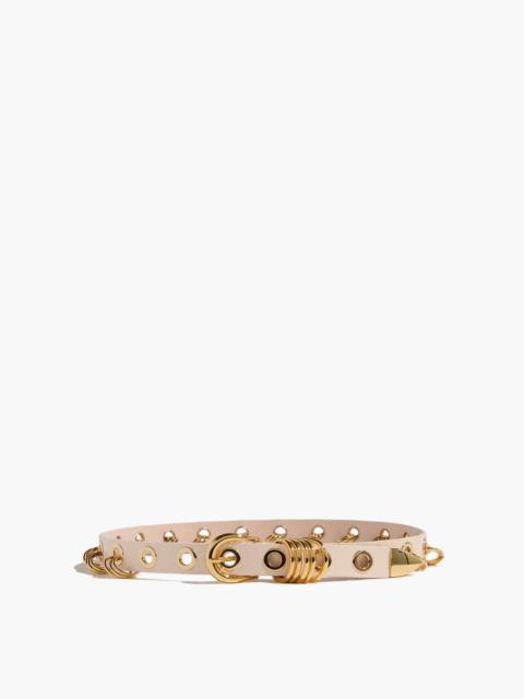 DÉHANCHE Revenge Belt in Ivory/Gold