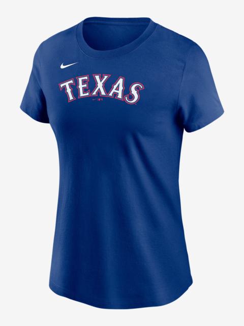 Nike Texas Rangers Wordmark Women's Nike MLB T-Shirt
