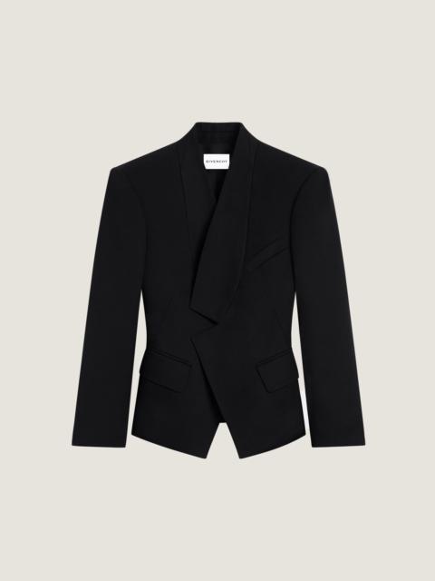Givenchy REVERSE LAPEL JACKET IN WOOL