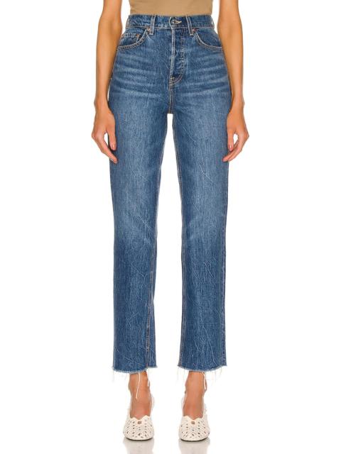 GRLFRND Cassidy Mid Rise Straight