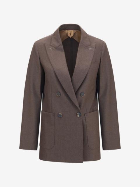 Max Mara double-breasted peak-lapels jacket