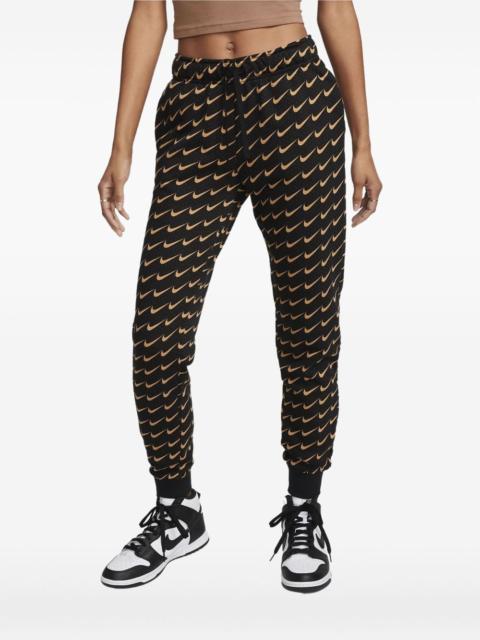 Nike monogram mid-rise track pants