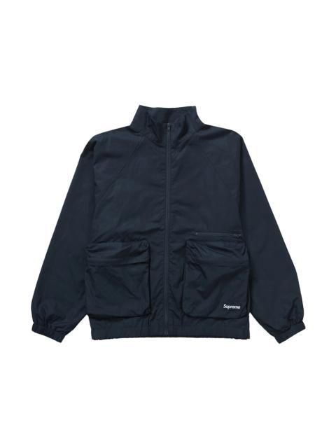 Supreme Raglan Utility Jacket Navy