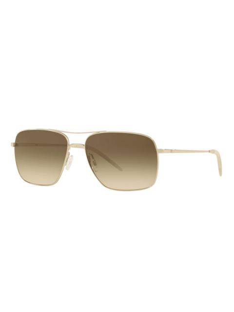 Oliver Peoples Clifton Photochromic Sunglasses, Gold