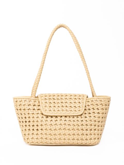 Elleme Courrier Tote Woven Leather Butter