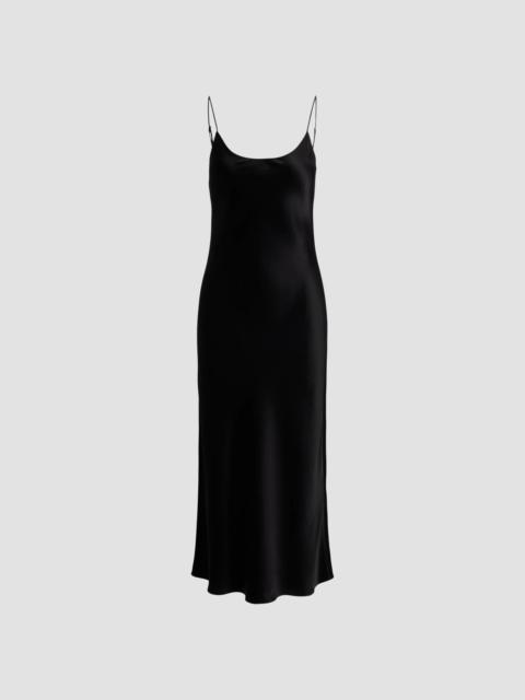 Polo Ralph Lauren Women's Double-Faced Satin Slipdress - Black