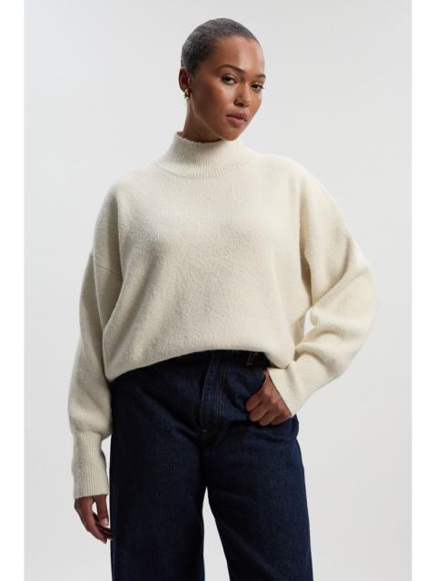 KAREN MILLEN Plus Size Wool Blend Cosy Funnel Neck Jumper