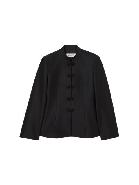RÓHE Hourglass Wool Blazer black