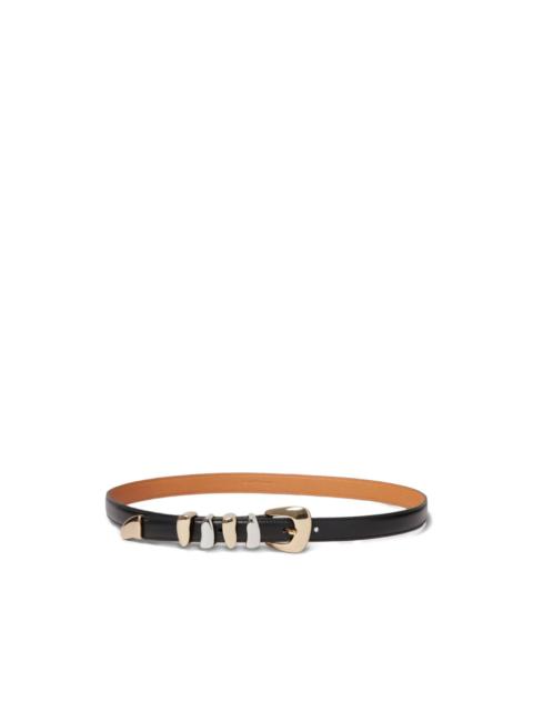 Claudie Pierlot metallic-buckle leather belt
