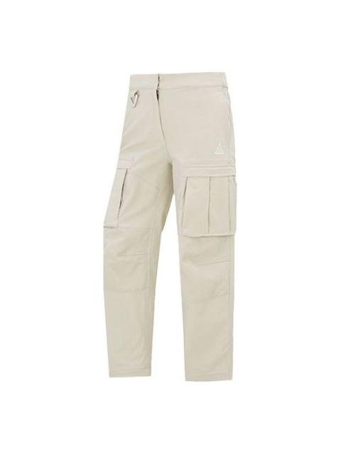 Nike (WMNS) Nike ACG Big Pocket Solid Color Cargo Casual Pants/Trousers White CV0618-145