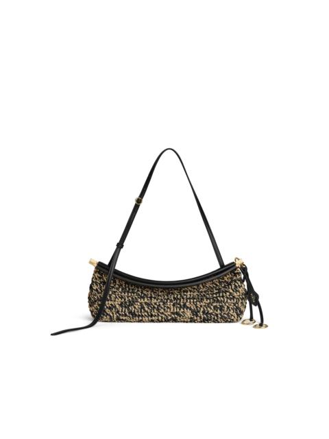 Alaïa LE CLICK EAST WEST MEDIUM BAG IN RAFFIA