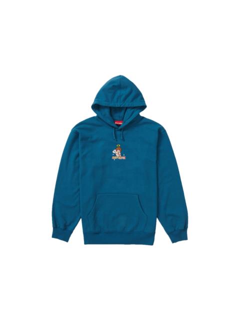 Supreme Supreme Angel Hooded Sweatshirt Marine Blue