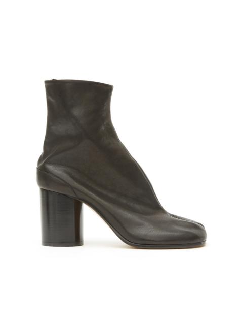 Tabi Leather Ankle Boots black