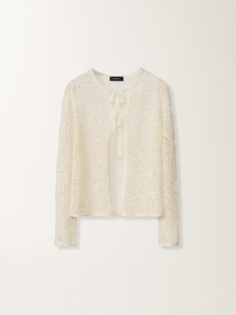 FABIANA FILIPPI Cardigan in micro sequins