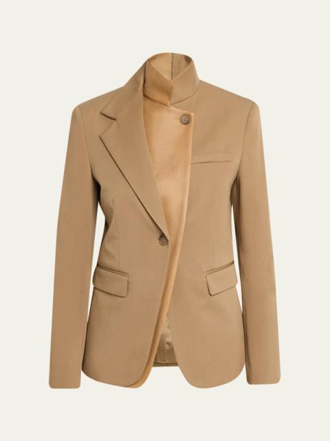 TWP The Double Take Blazer in Trench Chino Twill
