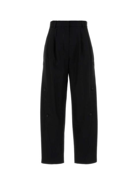 Max Mara Max Mara Women Black Cotton Duomo Pant