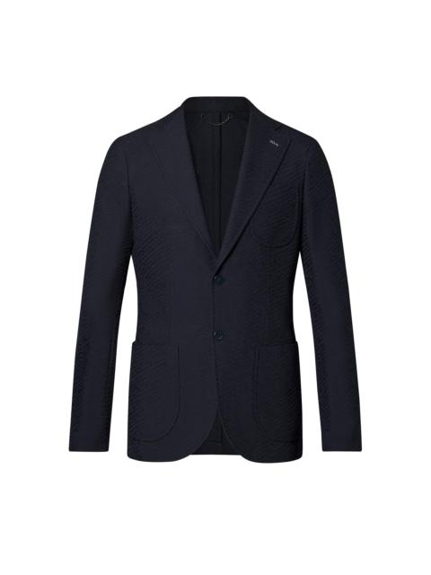 Single-Breasted Silk Blend Pont Neuf Jacket - Men - Ready-to-Wear