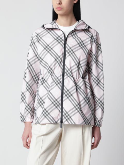 Burberry Whitstable light pink jacket with Check pattern