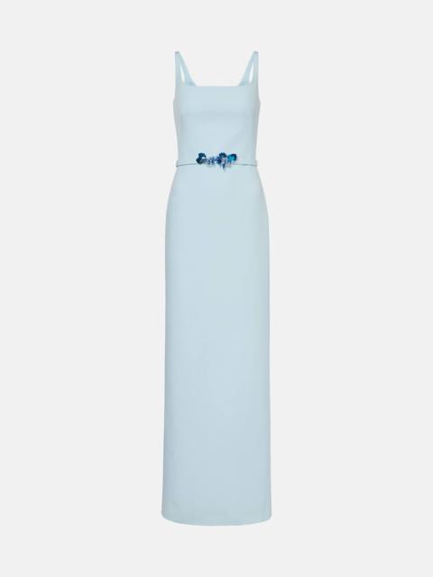 Safiyaa Kristena draped embellished gown