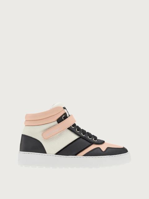 FERRAGAMO HIGH TOP GANCINI SNEAKER