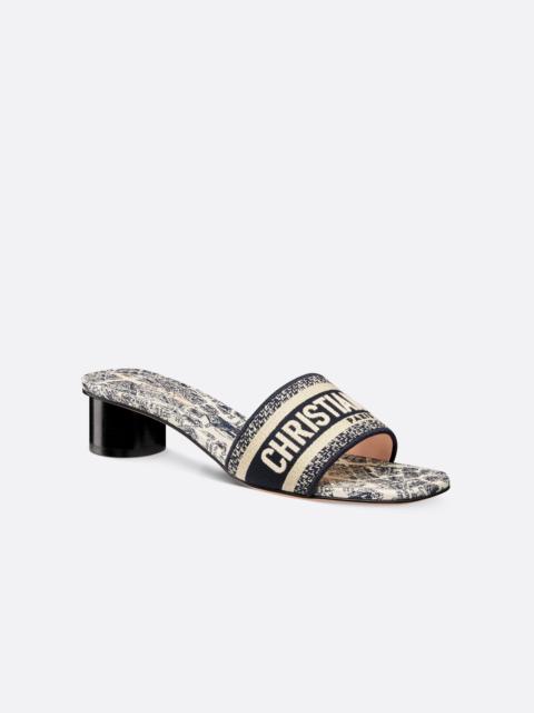 Dior Dway Heeled Slide
