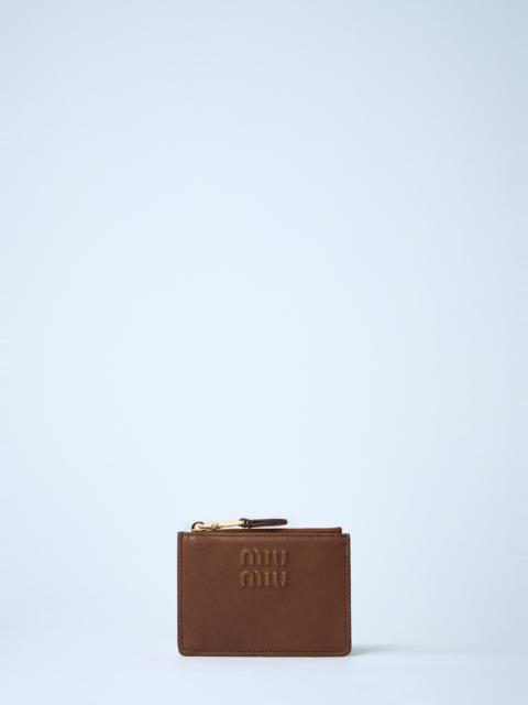 Miu Miu Leather Cardholder