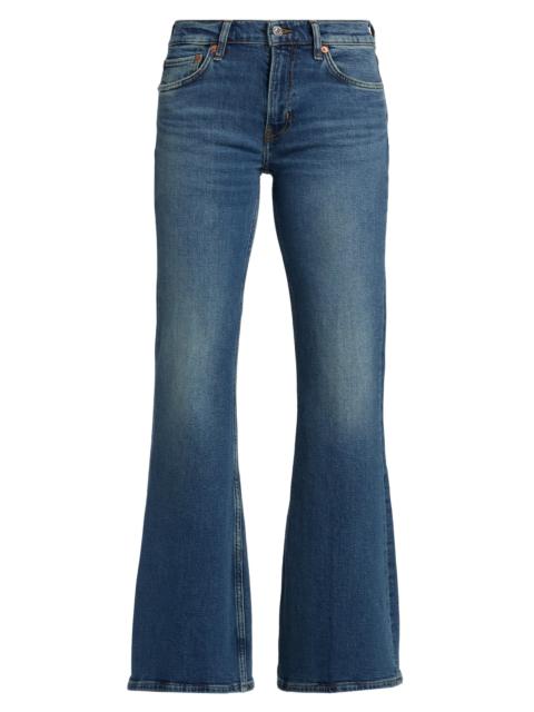 RE/DONE Women's The Strutter Wide-Flare Jeans - Sonoma Indigo