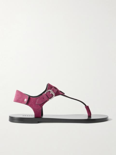 Isabel Marant Akel Embellished Suede Sandals