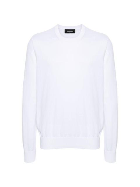 White sweater with logo