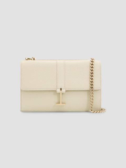 TOM FORD Women's Kara Mini Leather Wallet-On-Chain Bag - Dove Grey