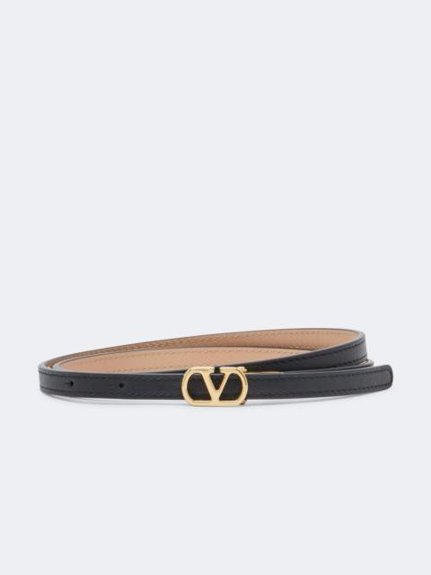Valentino VLogo Signature reversible leather belt