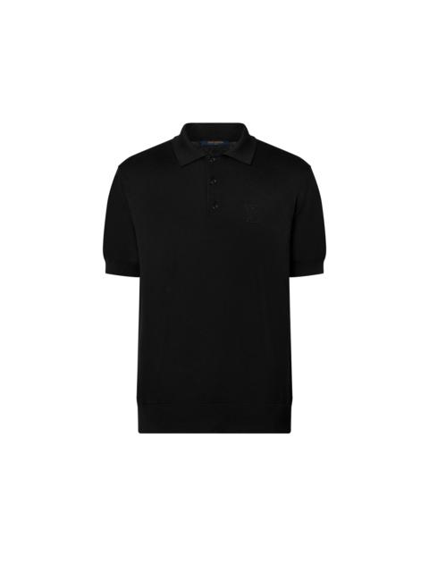 Cashmere And Cotton Blend Short-Sleeved Polo