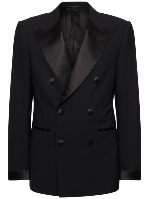 TOM FORD LVR Exclusive Shelton double wool jacket