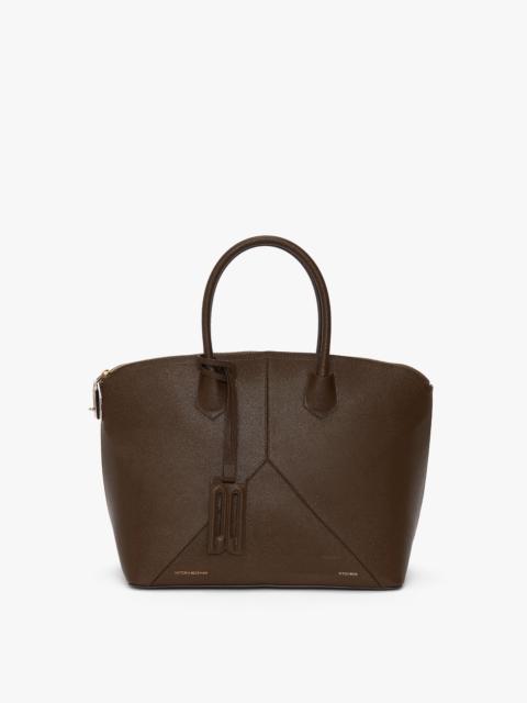 Victoria Bag In Khaki Leather