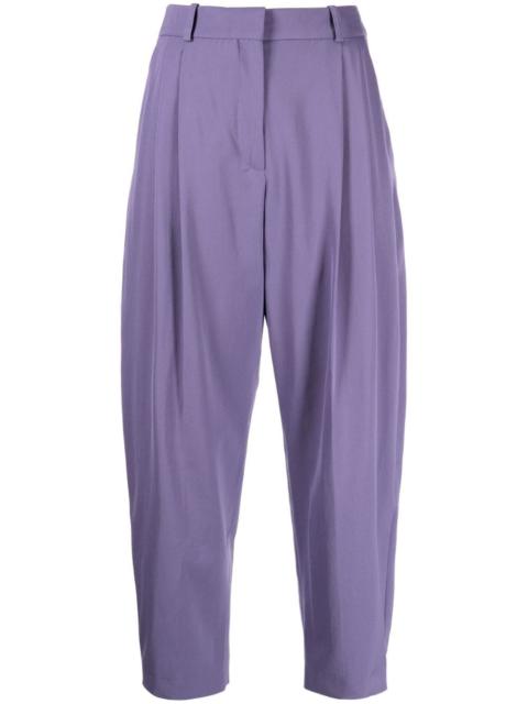 Stella McCartney stretch-wool는 바지를 그렸습니다