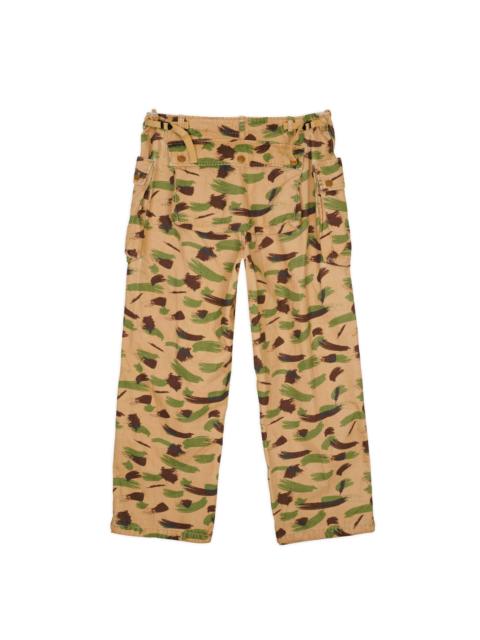 BRAIN DEAD Canvas Overpant - Brushstroke Camo