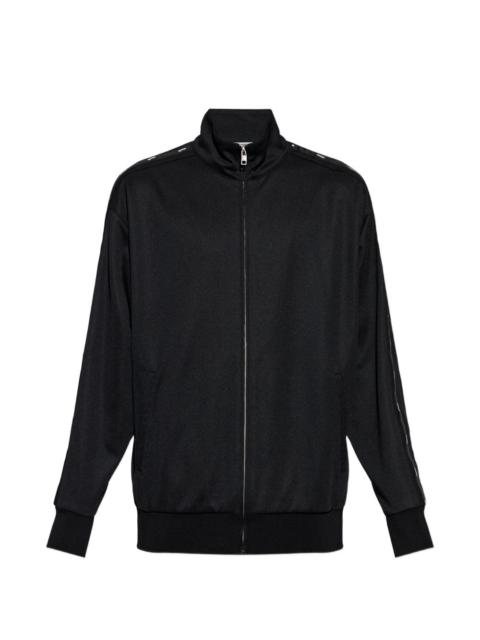 Moschino zip trim sweater