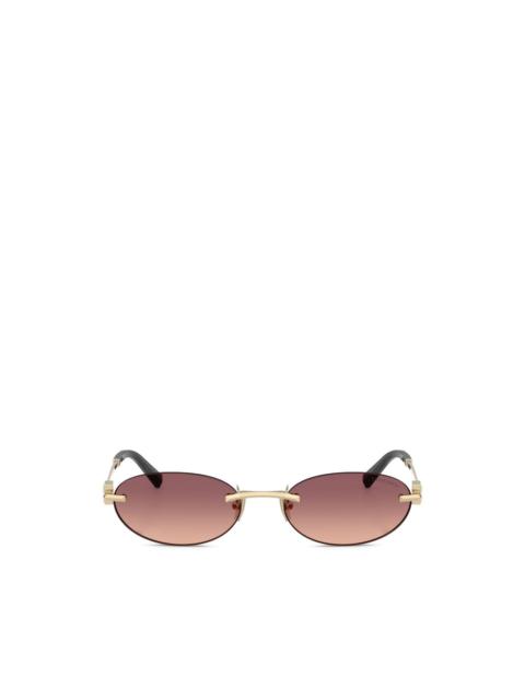 Tiffany & Co. oval-frame sunglasses