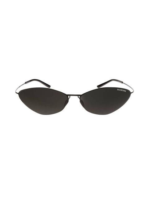 Malibu Round Sunglasses  in Black