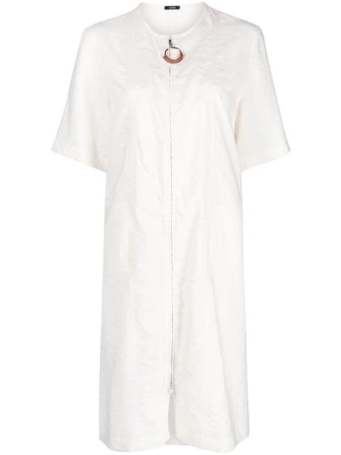 JOSEPH short-sleeve zip-fastening dress
