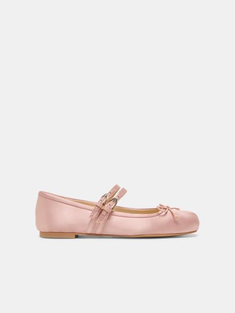 dolce vita GIBSEN BALLET FLATS BLUSH SATIN