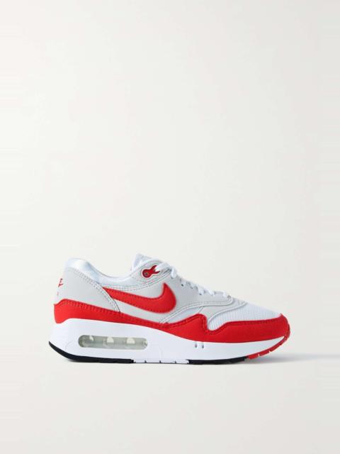 Nike Air Max 86 Big Bubble suede and mesh sneakers